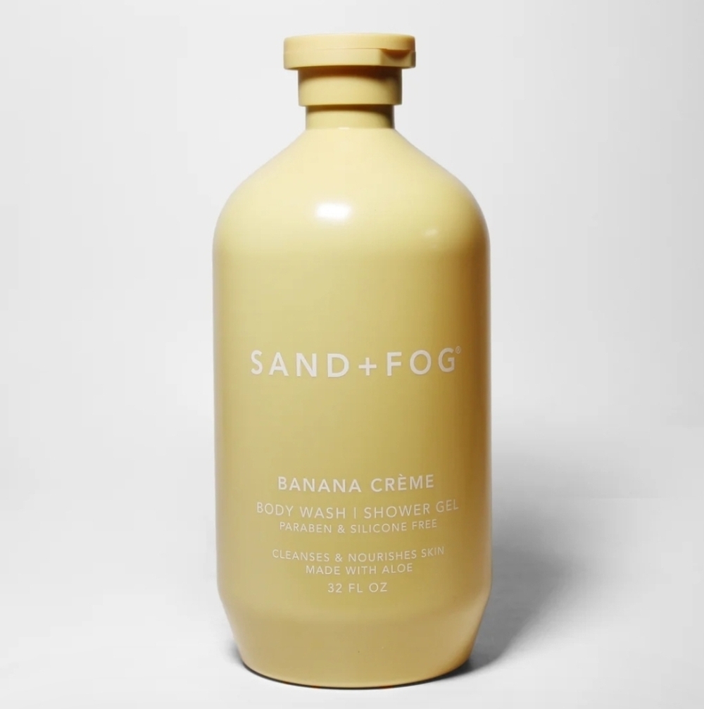 Sand & Fog Banana Creme Body Wash ~ 32 oz